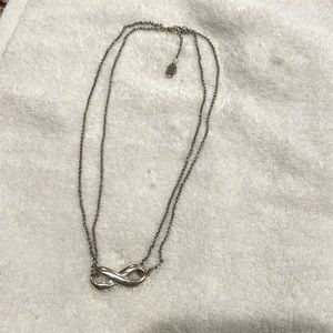 James Avery “Double Infinity” necklace. RETIRED